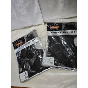 Ergodyne N-Ferno Winter Liner Balaclava Set 6821 6822 Black Cool Series 2pk